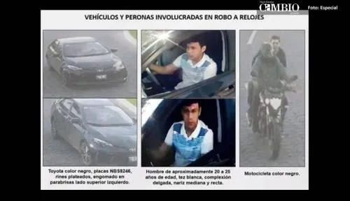 Identifican a uno de los presuntos asaltantes de automovilistas en Vía Atlixcáyotl