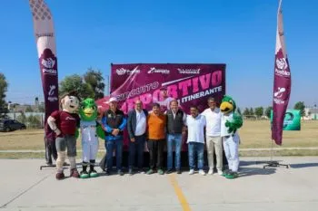 El IMDP lleva a cabo la primera edición del Circuito Deportivo Itinerante en San Sebastián de Aparicio