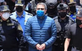 Ex presidente de Honduras extraditado a EEUU por narcotráfico