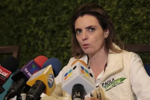 Paola Migoya exige a sus adversarios que “no le saquen al debate”