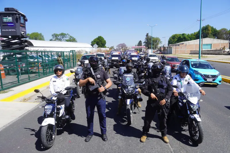 Refuerzan seguridad en centros religiosos y recreativos de Texmelucan por temporada vacacional