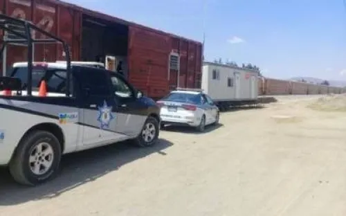 Saquean tren en Tepeaca