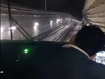 Captan a conductor de la Línea 12 del metro CDMX manejando en presunto estado de ebriedad