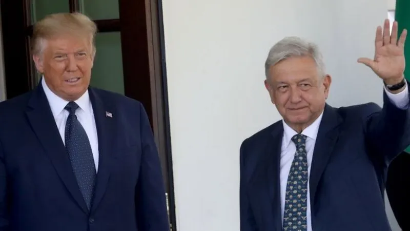 AMLO - reacciona - a - Donal Trump