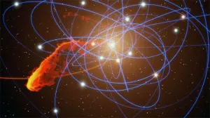 Nube de gas se acerca a agujero negro en plena mitad de la galaxia