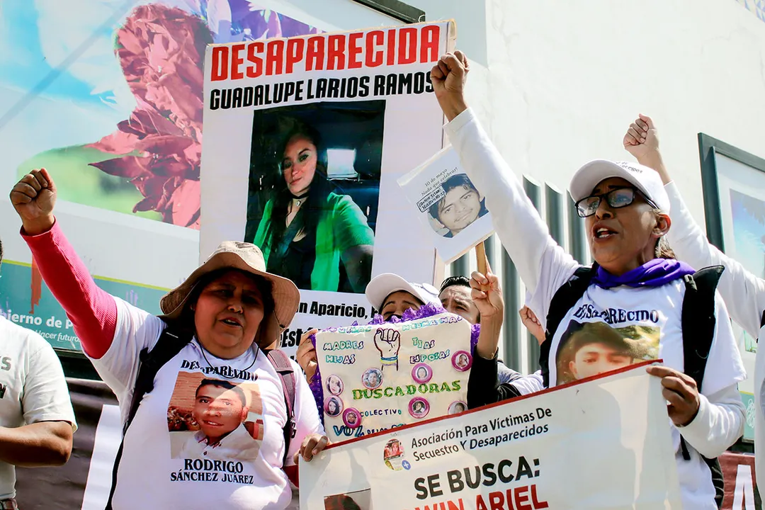 Marcha Voz De Los Desaparecidos Puebla