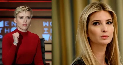 Scarlett Johansson considera que Ivanka Trump es ‘cobarde’