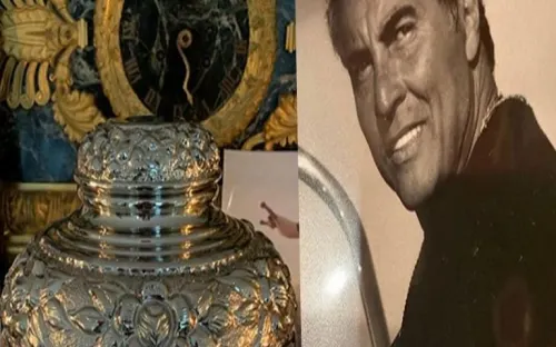 Critican a Sergio Mayer por publicar fotos de las cenizas de Jaime Camil Garza