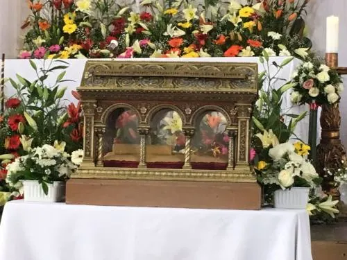 Reliquias de Santa Margarita María de Alacoque llegan a la Arquidiócesis de Puebla