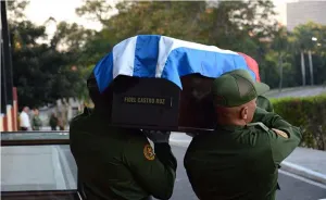 Sepultan a Fidel Castro en Santiago