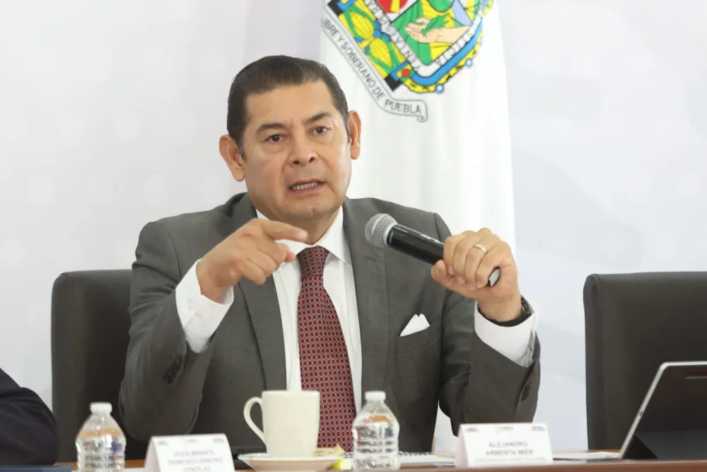 Alejandro Armenta, gobernador de Puebla