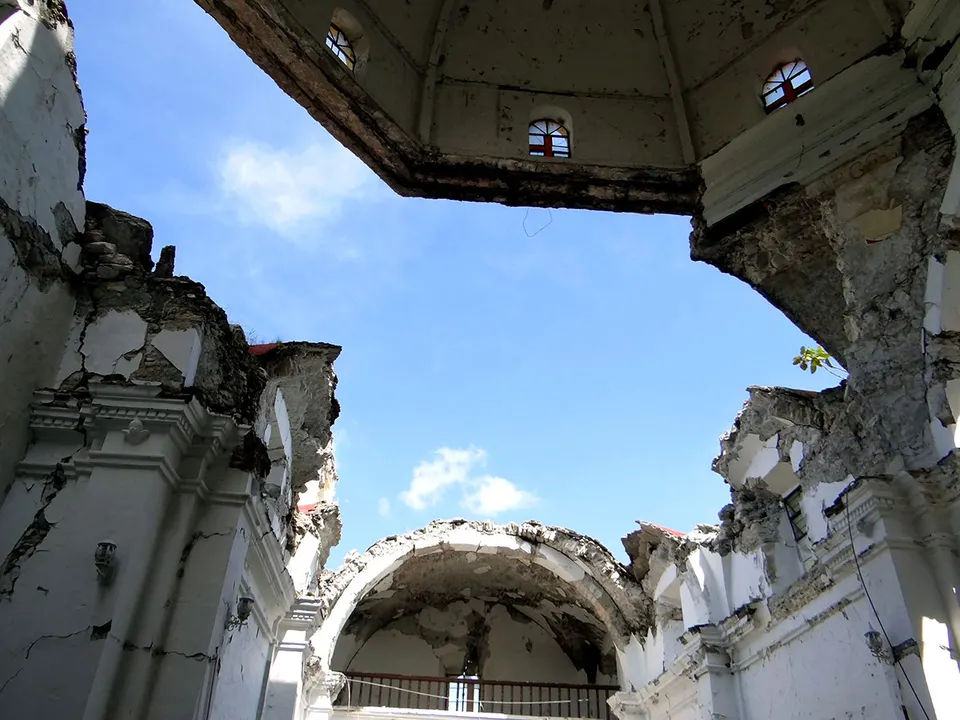 Iglesia Atzala Sismo