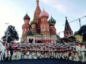 Banda del “Díaz Ordaz” se tocó en Rusia