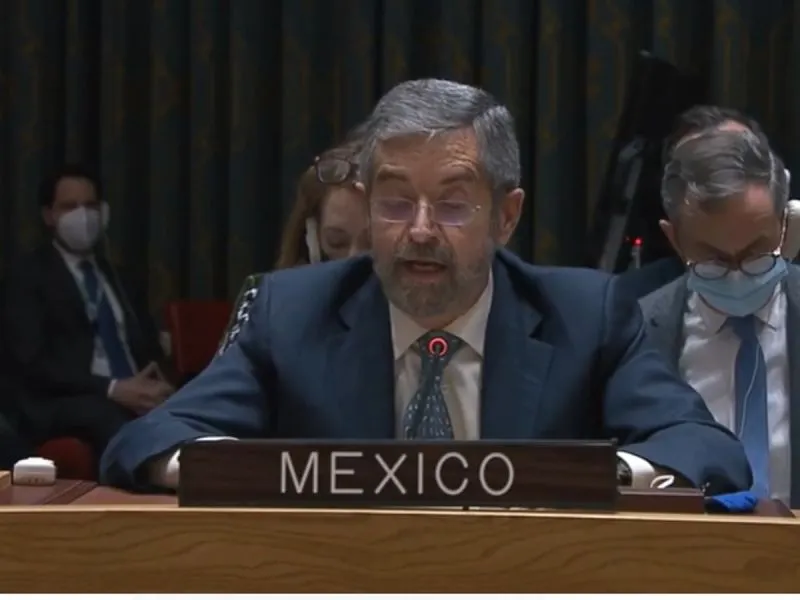 México vota en la ONU a favor de resolución contra Rusia