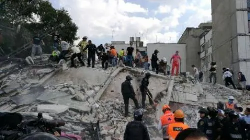 Ciudad de México envuelta en el caos tras sismo