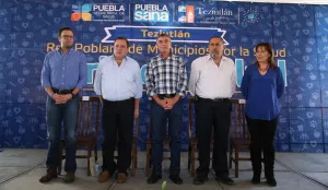 Tony Gali preside reunión de Red de Municipios por la Salud en Teziutlán