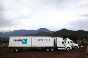 Diconsa traslada alimentos a sierras Gorda, Alta y Huasteca hidalguense