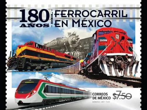Cancelan estampilla conmemorativa por el 180 aniversario del ferrocarril