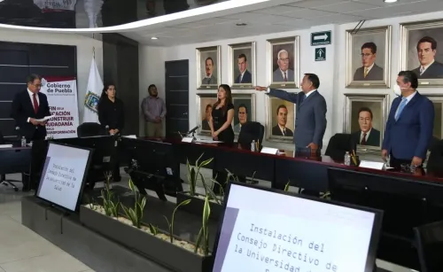 Designan a José Hugo Eloy Meléndez como rector de la Universidad de la Salud en Puebla