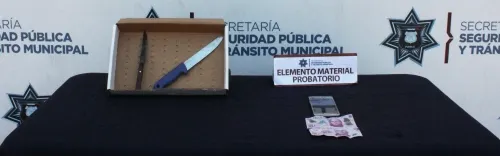 Detuvo SSPTM de Puebla a dos hombres por robo en agravio de una docente