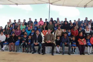 RMV y Néstor Camarillo inauguran ampliación de secundaria