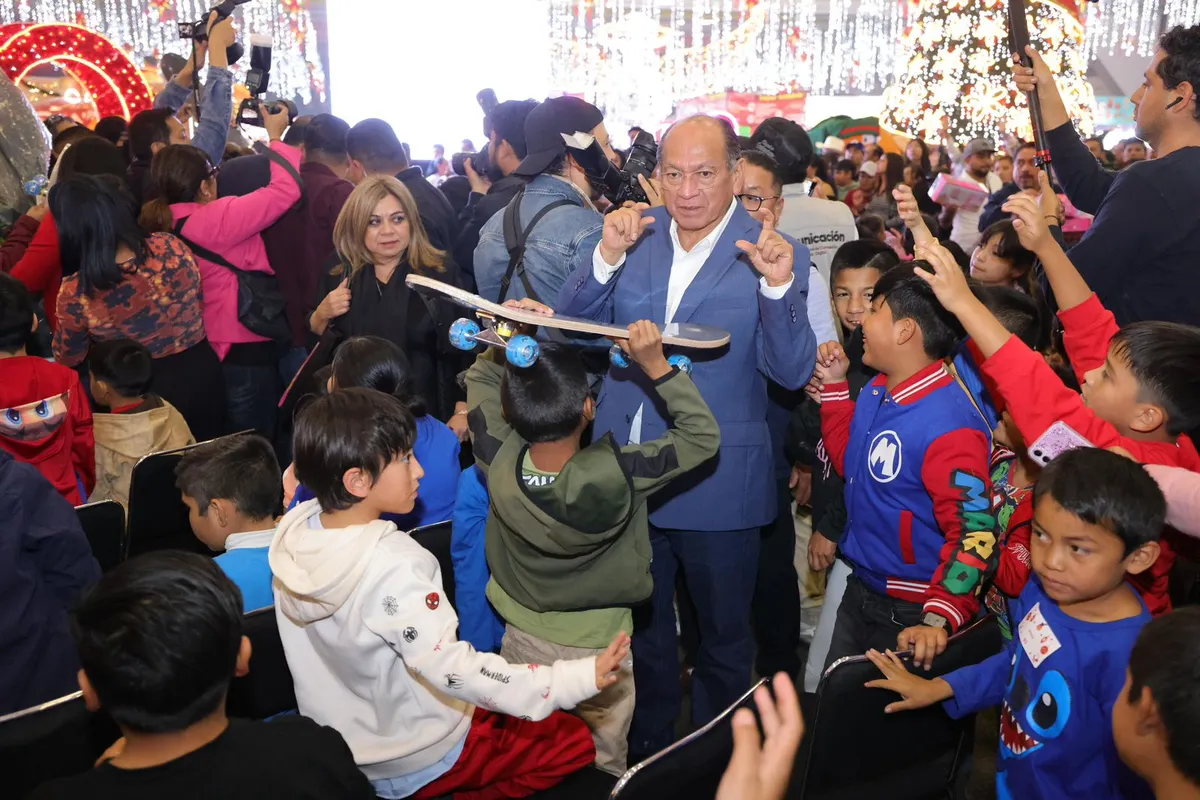 Alrededor de 300 mil personas disfrutaron del Festival Navideño “Por Amor a Puebla”