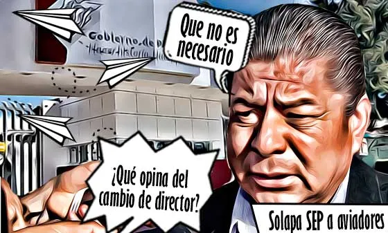 Solapa SEP a aviadores de la Sección 51 en la Normal Superior