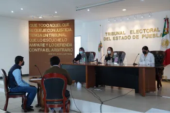Estudiantes de la BUAP realizan el ejercicio “Magistratura por un día”