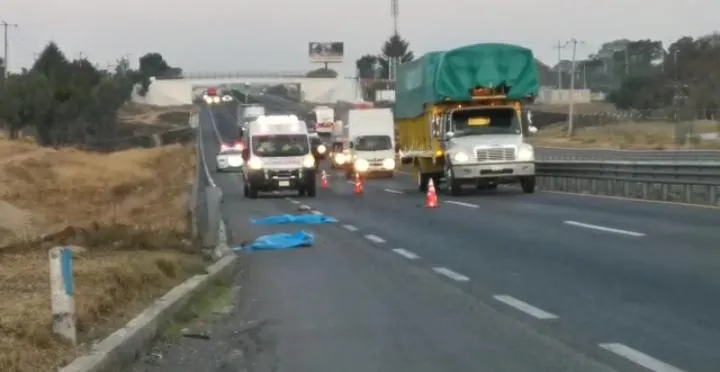 Arrollan a hombre en la autopista a Orizaba