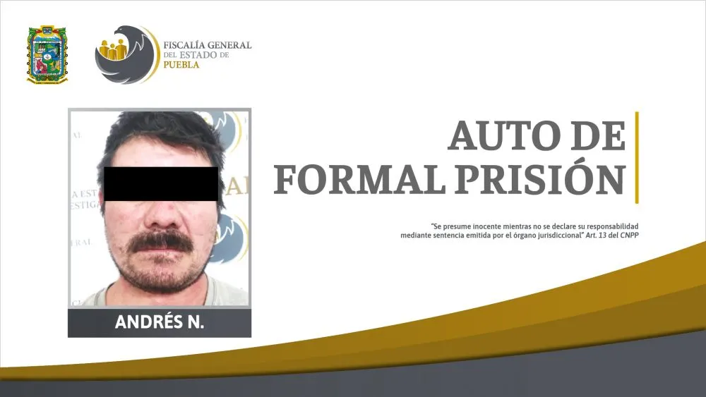 En prisión por homicidio calificado cometido en 2010 en Tehuacán