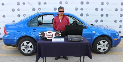 Fuerzas municipales de Puebla detuvieron a varón por robo a casa habitación