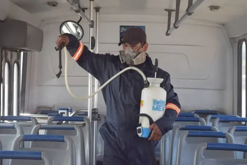 Unidades del Transporte Público deben ir al 50 por ciento de capacidad de pasajeros