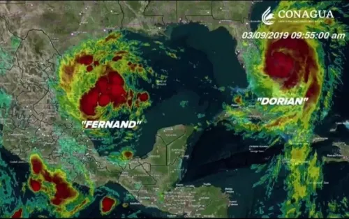Alertan por tormenta tropical “Fernand” en el Golfo de México