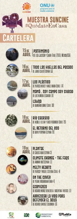 Ciudad de Puebla será sede virtual del SUNCINE-FICMA