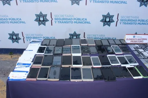 Tras operativo en el CH, aseguran más de 50  celulares de procedencia ilícita