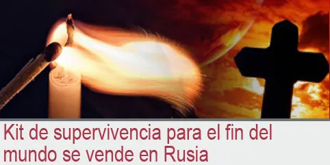 Kit de supervivencia para el fin del mundo se vende en Rusia
