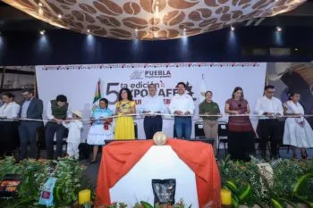 Inaugura Sergio Salomón Céspedes la 5ª edición de la Expo Café Orgullo Puebla