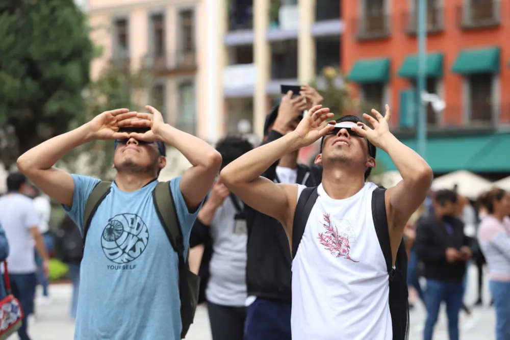 Eclipse solar total Puebla