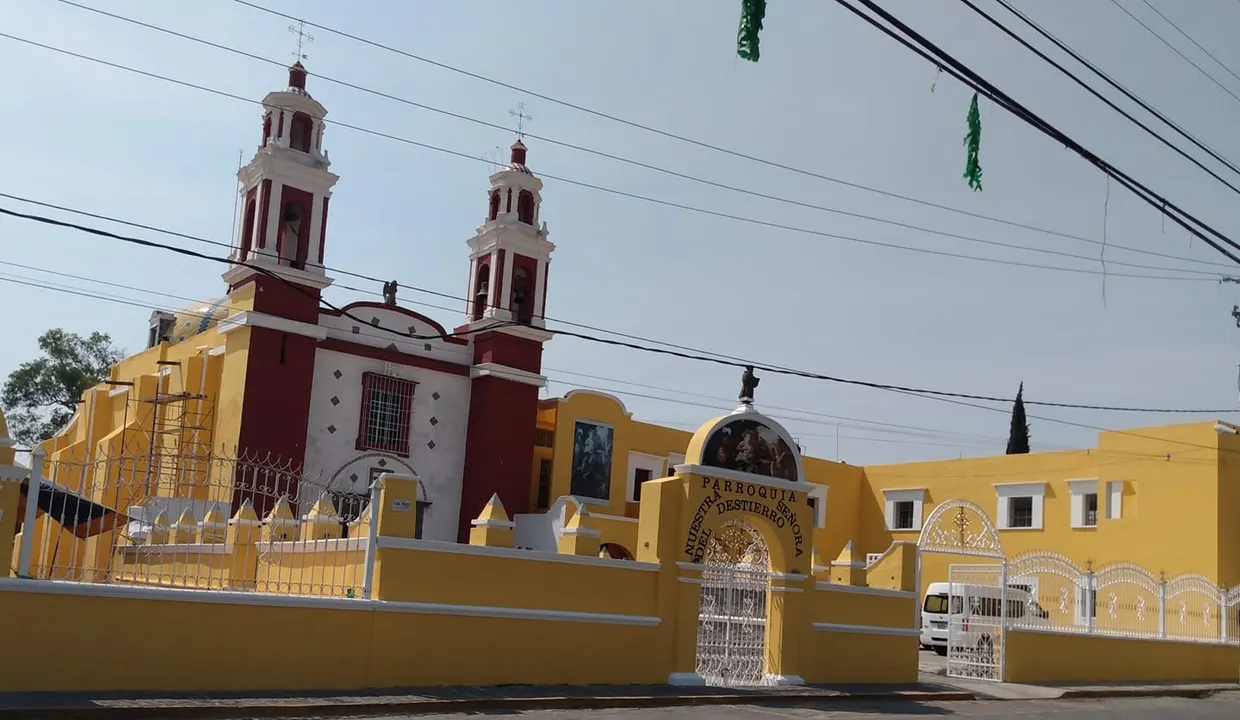 Iglesia de la Junta Auxiliar de San Sebastián de Aparicio. Foto: Facebook