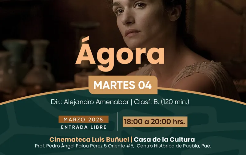 Secretaría de Arte y Cultura de Puebla presenta ciclo de cine “Mujeres Fuertes”