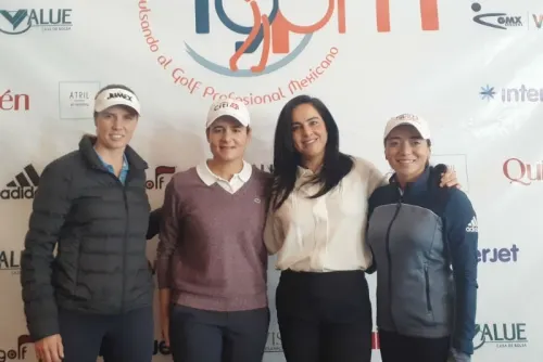 Lorena Ochoa impulsa a las mujeres golfistas mexicanas