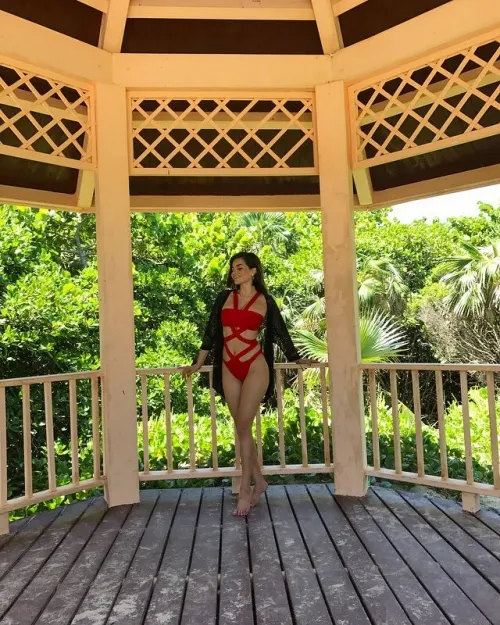 Pamela Longoria, una de las presentadoras del clima más sexys de México