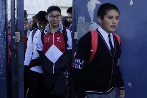 Regresan a clases alumnos de la Secundaria Héroes de Reforma