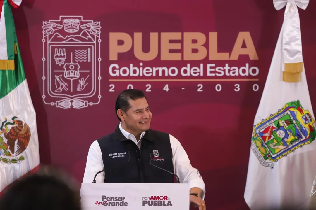 Alejandro Armenta, gobernador de Puebla