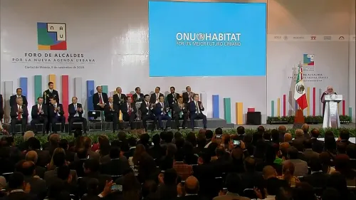 Asiste Arriaga Lila a Foro Nacional de Alcaldes