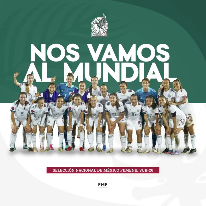 La Selección Mexicana Femenil Sub-20 consiguió su pase al Mundial