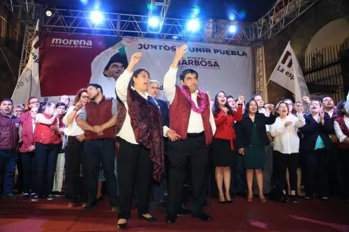 A partir de agosto, Puebla entrará a la Cuarta Transformación: Barbosa en cierre de precampaña