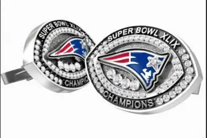 Anillos de campeonato de los Pats contienen 205 diamantes