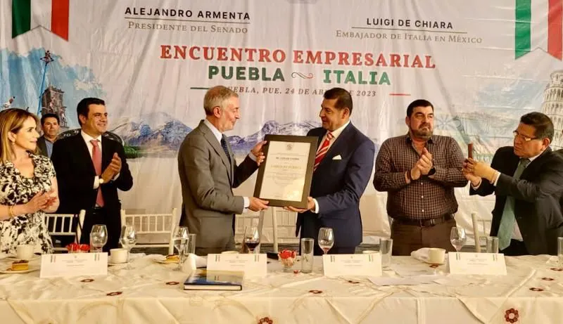 Alejandro Armenta y Luigi de Chiara