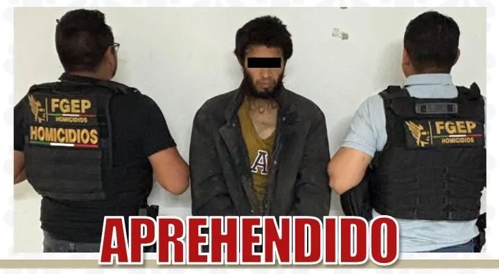 Capturan a presunto responsable de homicidio en Sanctorum; cuerpo fue hallado dentro de una maleta